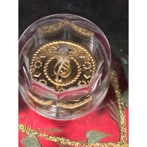 2005 LIMITTED SERIES HAND CRAFTED CHRISTMA HOLIDAY GLASS ORNAMENT EGG SHAPE - Picture 7 of 7